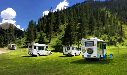 最適合夏季出行的4大打卡地！一定要開著房車去！